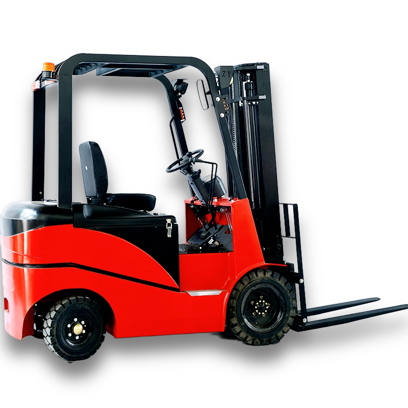 CE Certificate Factory produce 1.5 ton 2 ton Smart Mini lead acid battery Electric Forklift with 2 Stage Mast forklift