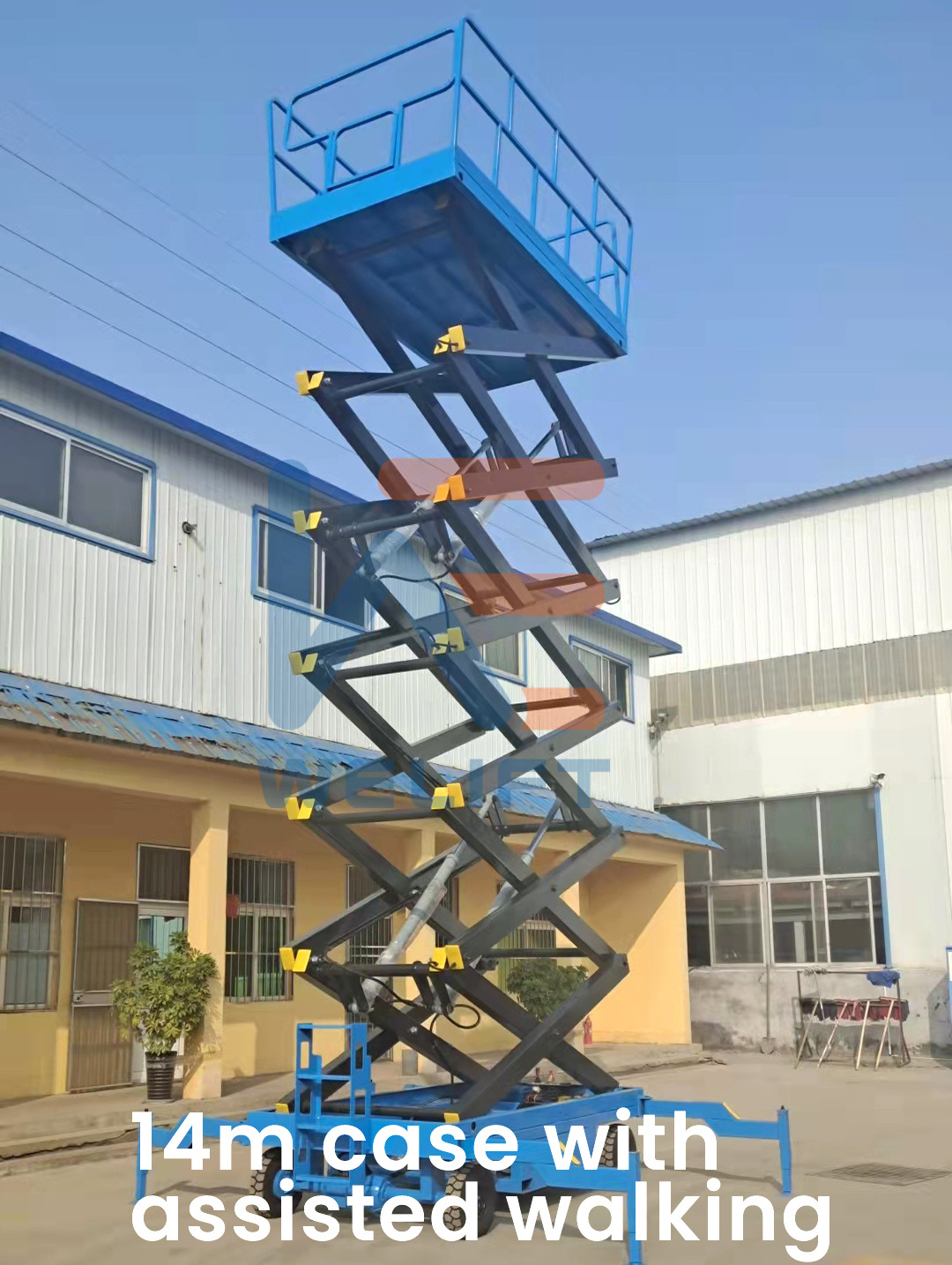 8m 10m 12m 300kg 500kg 2 person 6m Mobile Electric Man Lift hydraulic scissor lift