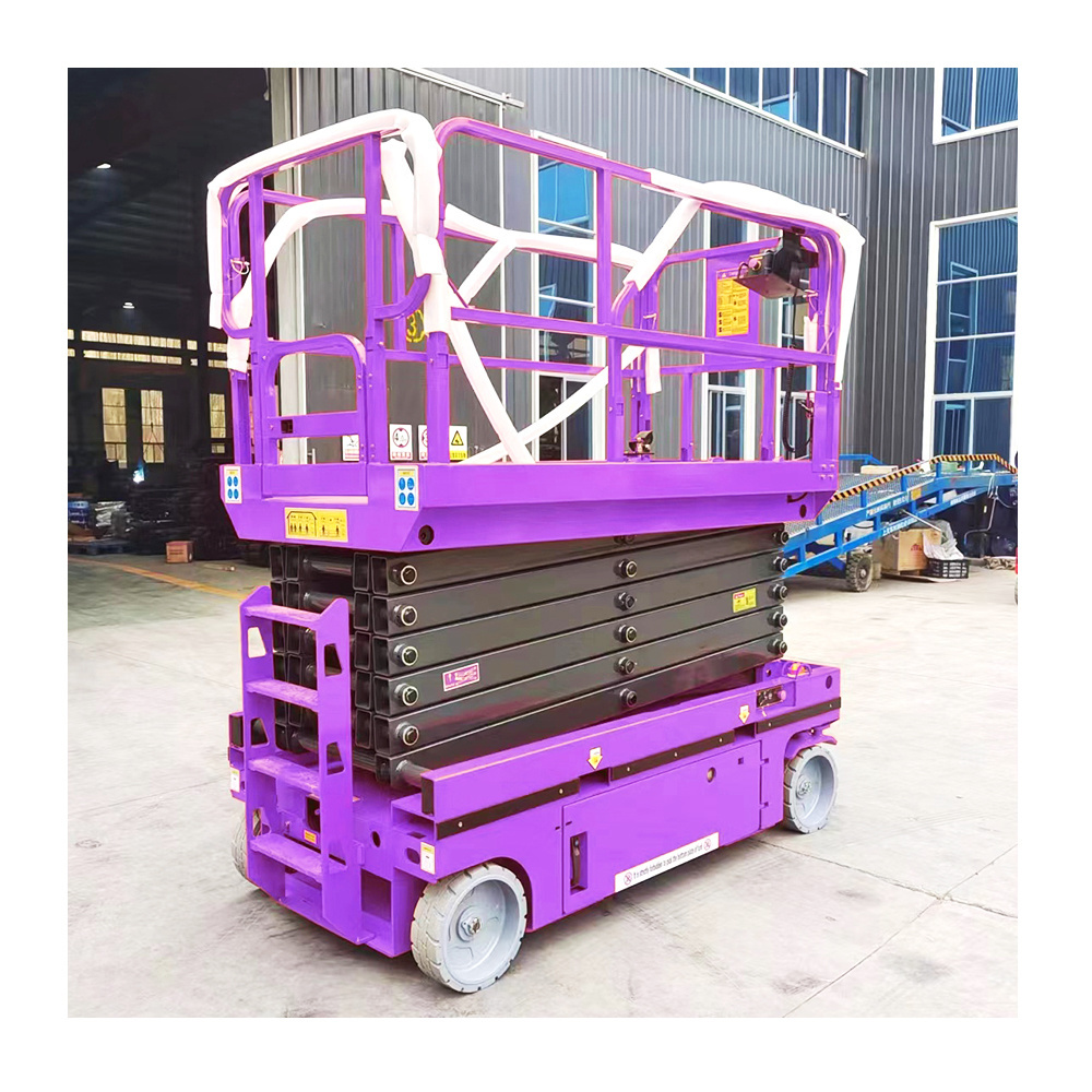 professional 6m-14m electric scissor lift/truck mounted scissor man lift aerial work platform for maintenance