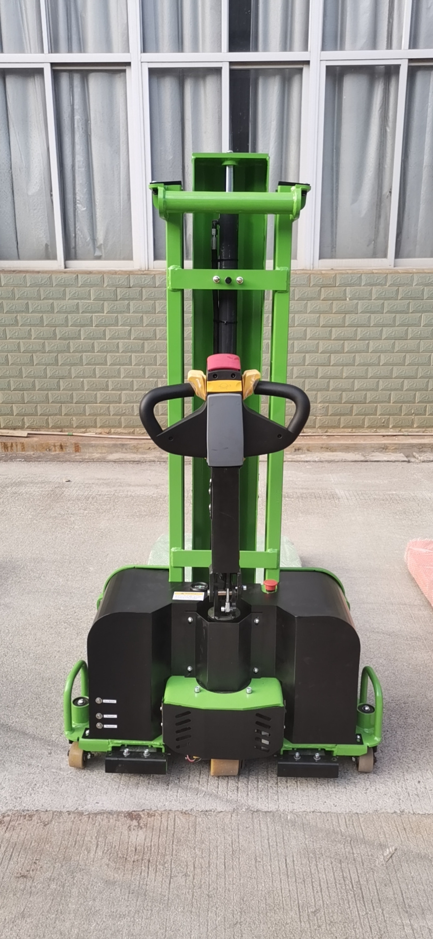 Stock 500kg 700kg 1000kg Factory Price full electric Self Loading Forklift self lifting stacker electric