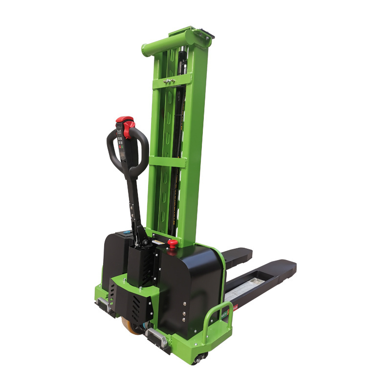 WELIFTRICH ZTS-10F 1000kg Lifting Height 1300mm 1600mm Full electric self lifting loading stacker car For Vans