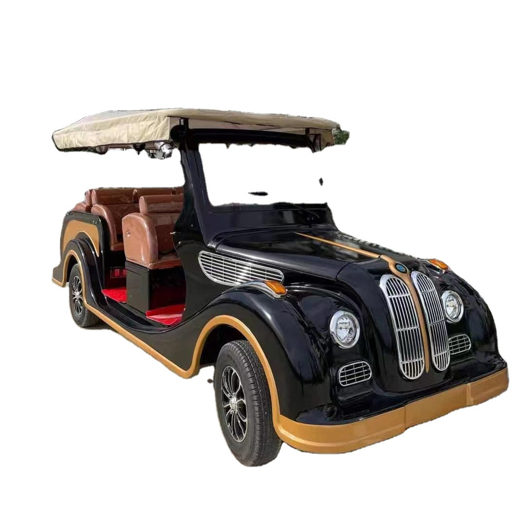 WELIFTRICH 4 wheels 6 seater electric golf car vintage car for sale