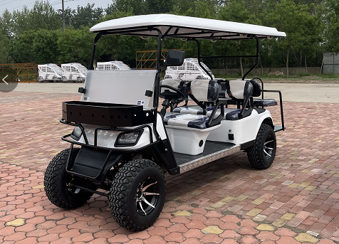 WELIFTRICH 72V lithium battery powered 6 seater off road wheels electric vintage golf carts