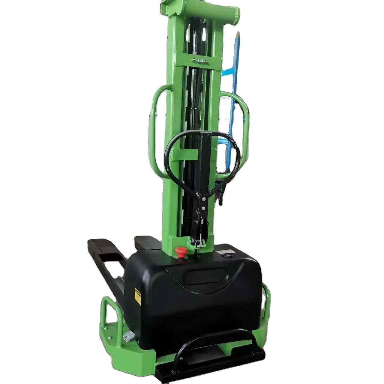 0.5ton 0.7ton 1ton  500kg 700kg 1000kg Semi Electric Portable Self Loading Pallet Stacker Portable forklift