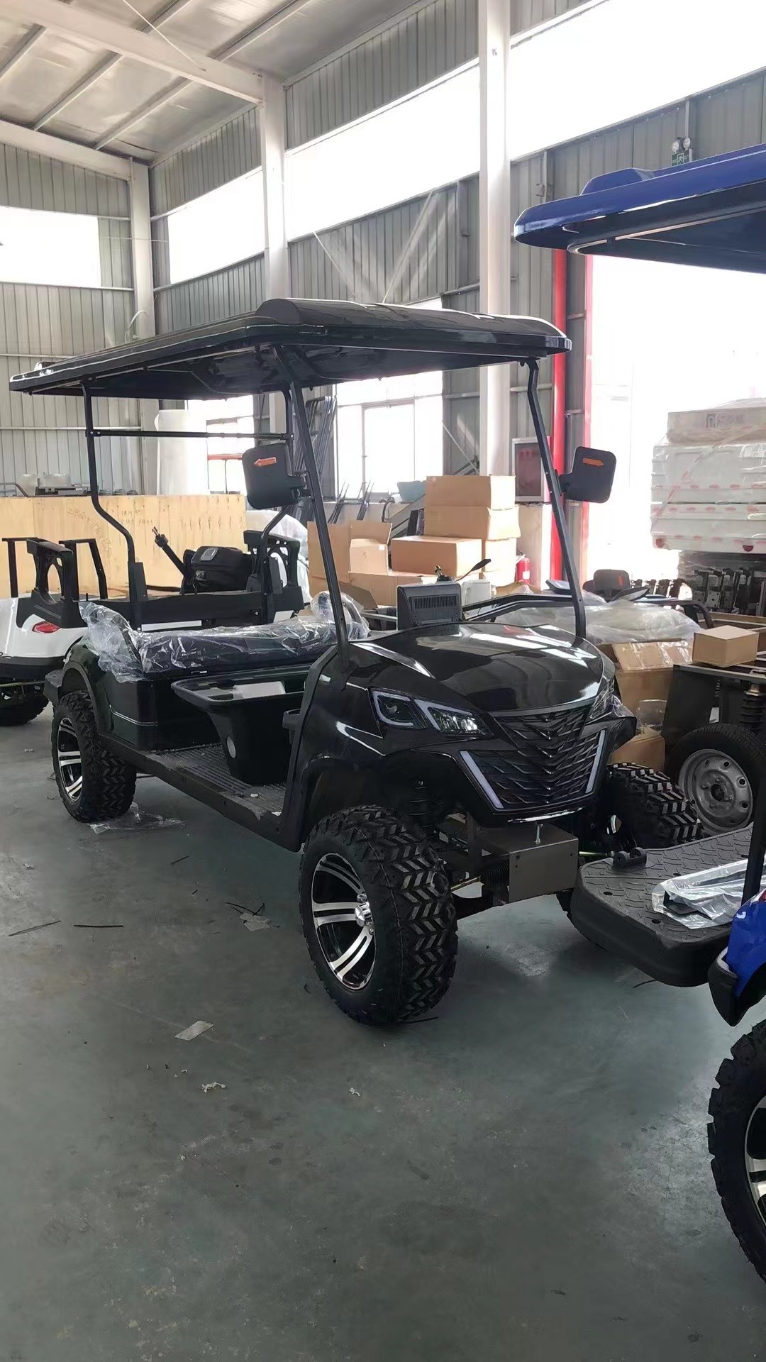 WELIFTRICH Brand New 2024 2 seater Powerful 4 Wheel Electric Club Car Golf Buggy Cart Electric Golf Cart