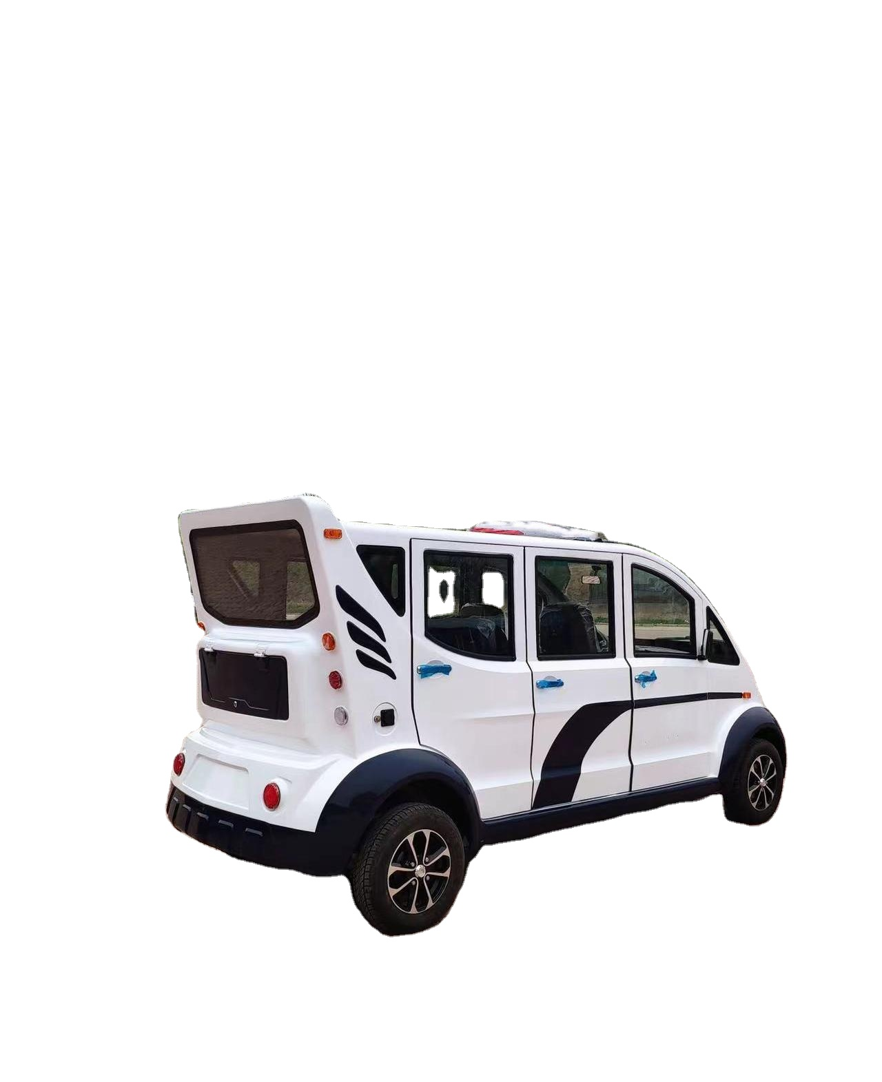 WELIFTRICH factory sell CE Street Electric Fuel Patrol Cart Small Mini 8 Passengers Vehicle high quality made in china with door