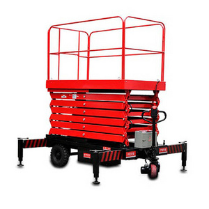 300kg Mini Manual Scissor lift work platform scissor lift platform hydraulic platform