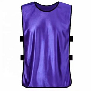 New soccer & football training vest purple sports bibs cheap advertising shirt