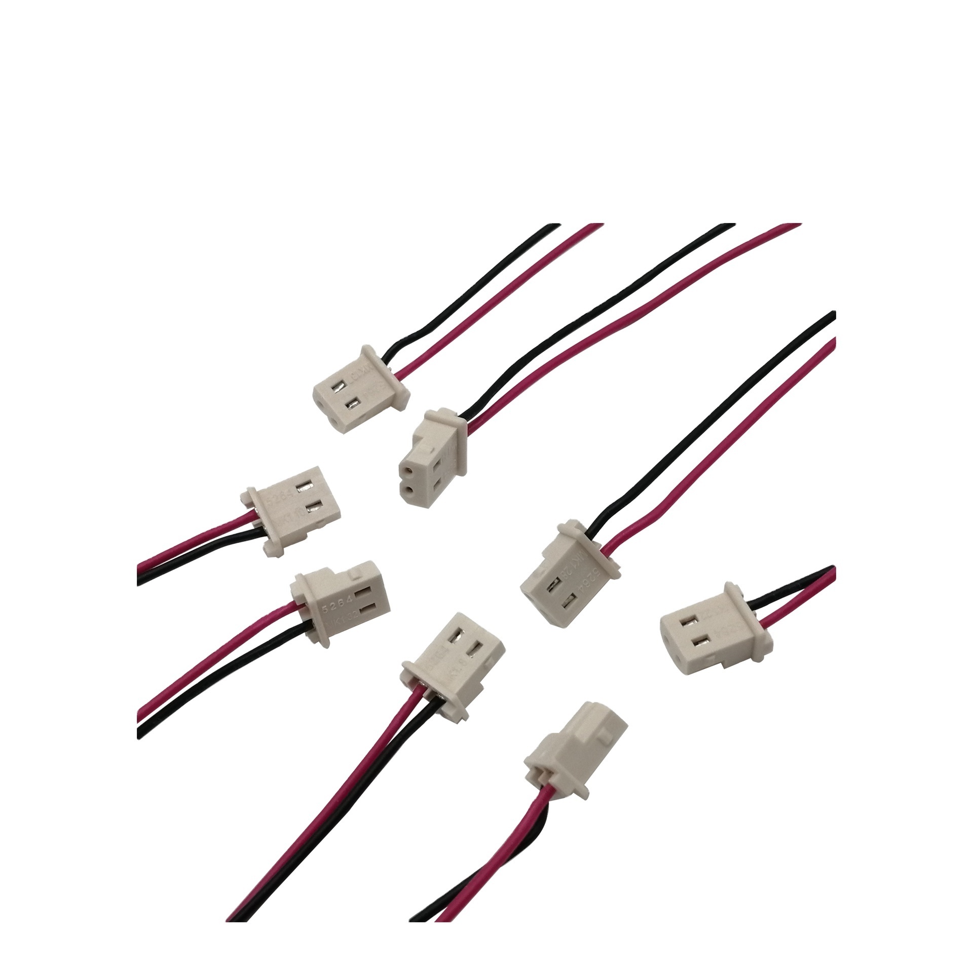 Molex Mini-SPOX 5264 Series Rectangular Connector Housings for 1061 26AWG Linksunet Custom wire harness