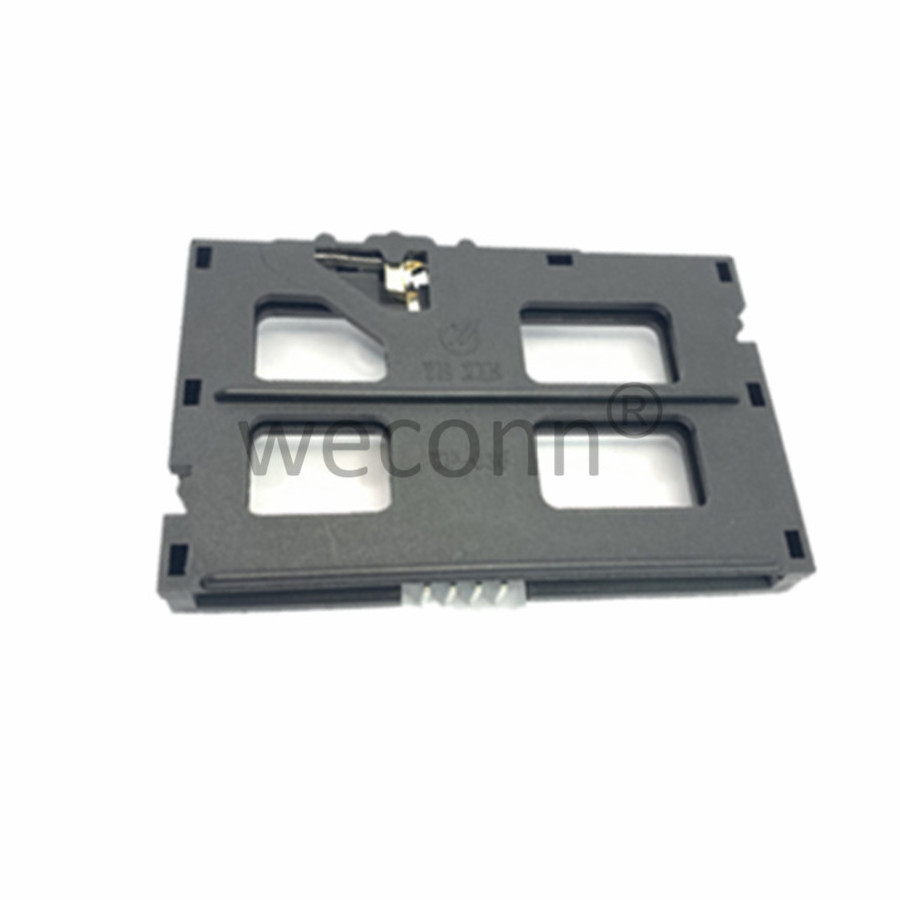 High quality cheap smart card reader 2.54mm pitch 8pin DIP type blade switch normally close IC card connector