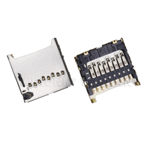 High quality PCB board to board card connector Micro SD Card 9P Female SMT TF card connector