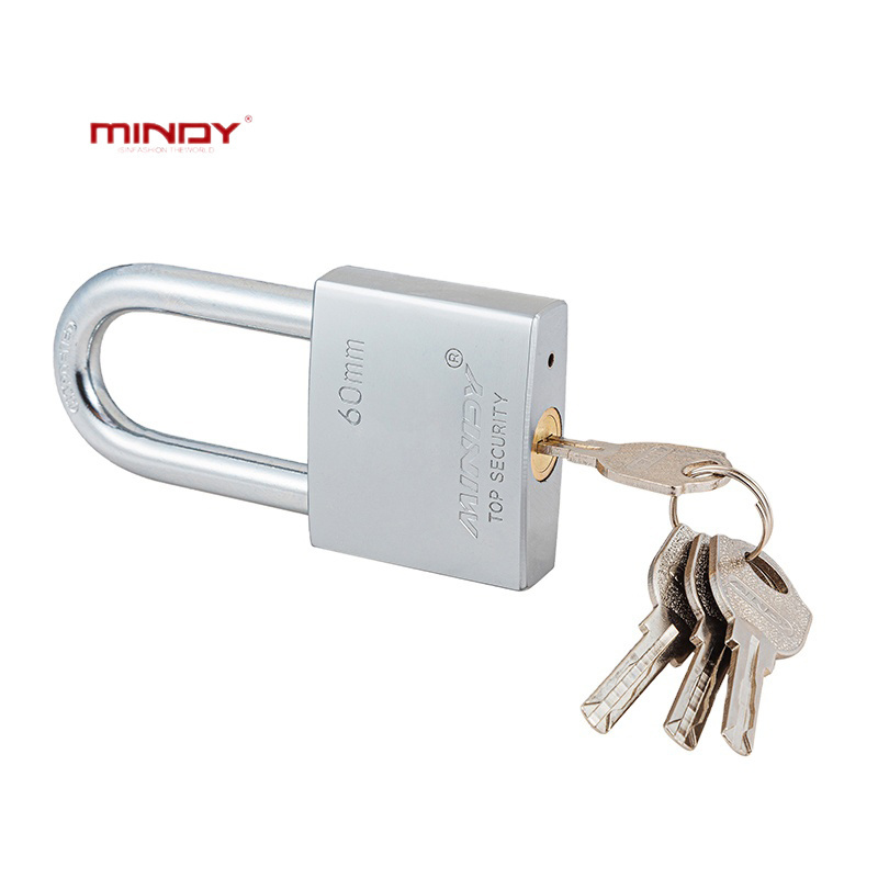 Wholesale 40-70mm Fade Resistant Aluminum Shackle high security padlock With 4 Keys