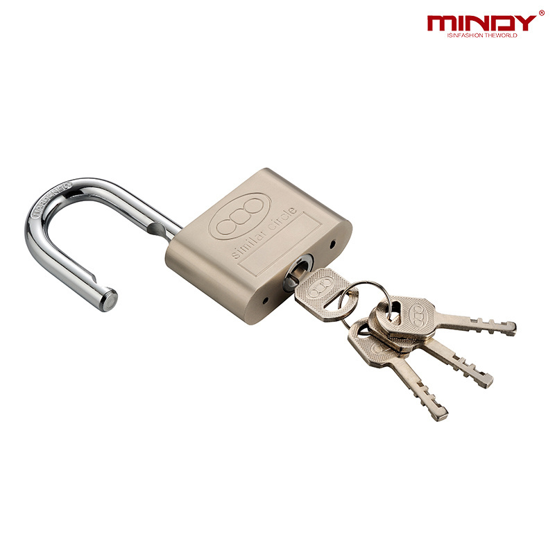 Hardened Rectangular padlock 30-70MM Solid Iron Body Shutter Padlock shipping container lock