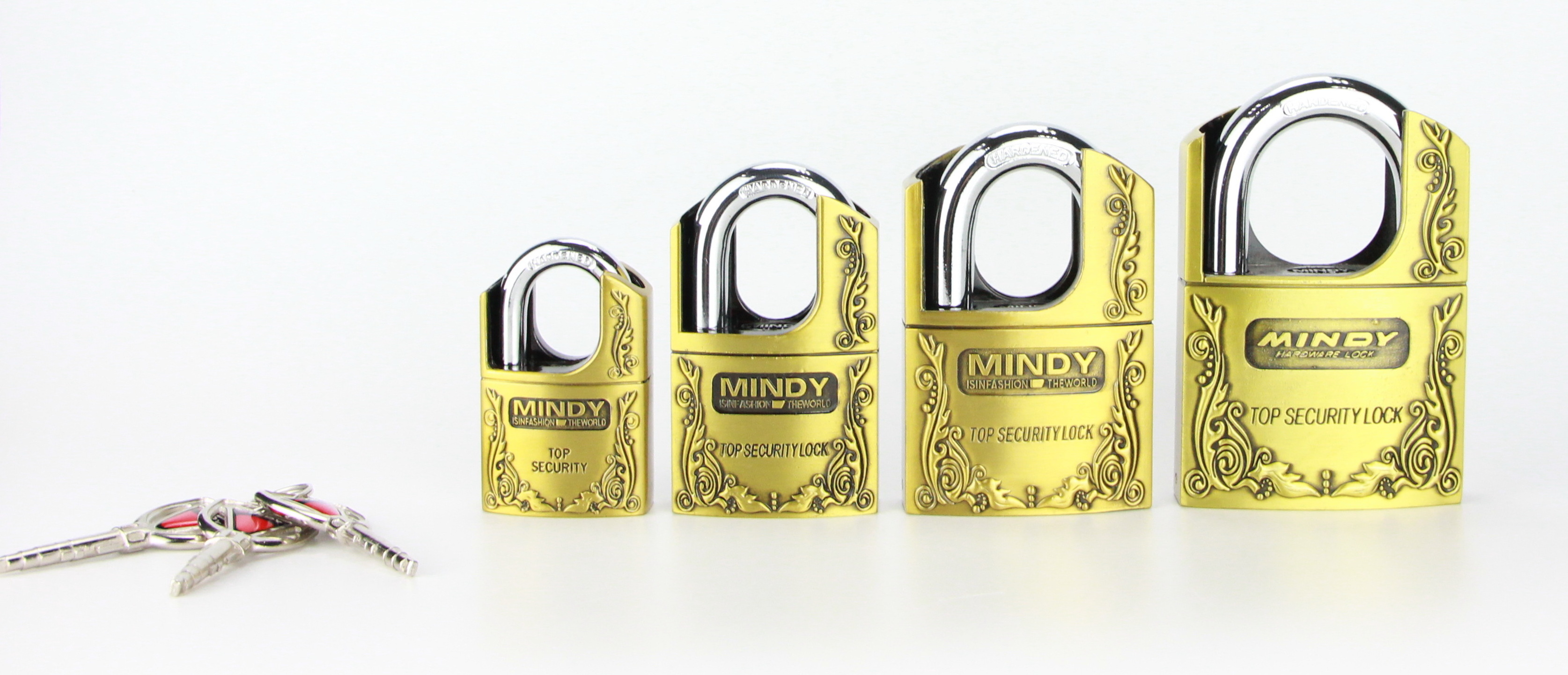 MINDY Hot sale most popular factory price security padlock High quality zinc alloy Padlock with bullet key