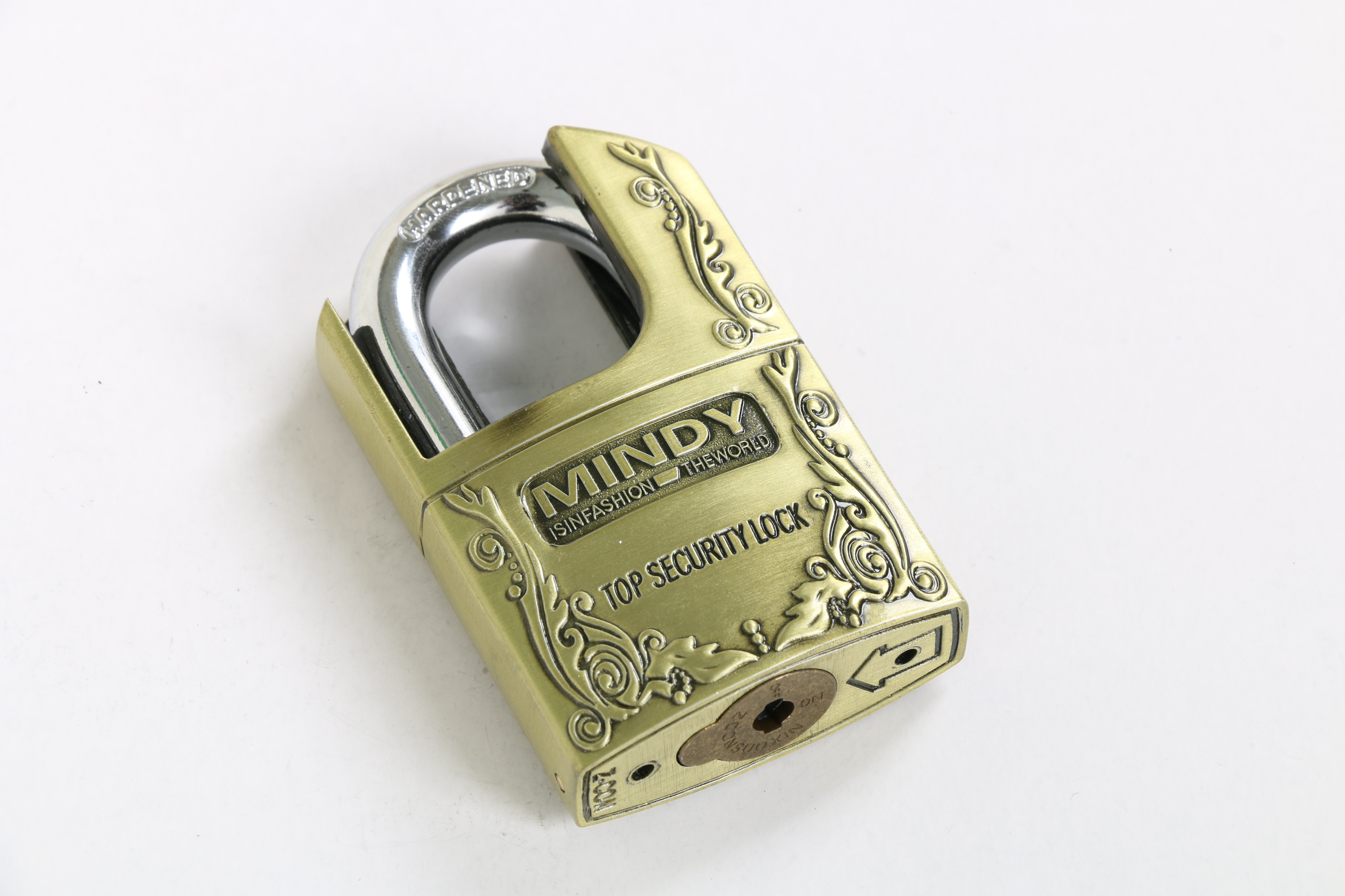 MINDY Hot sale most popular factory price security padlock High quality zinc alloy Padlock with bullet key