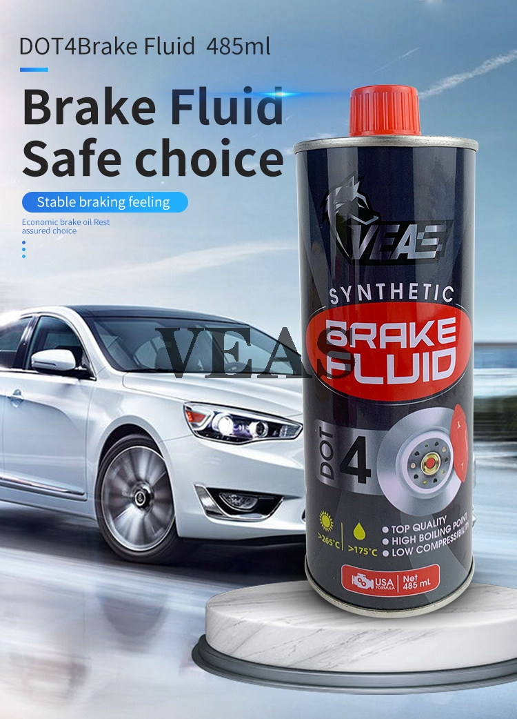 VEAS china hot sell oem super brake fluid dot 4 synthetic dot 4 brake oil