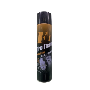 OEM factory price  Car Care Manufacturer Eco -friendly Gloss Shine Tire Foam Cleaner 650ml