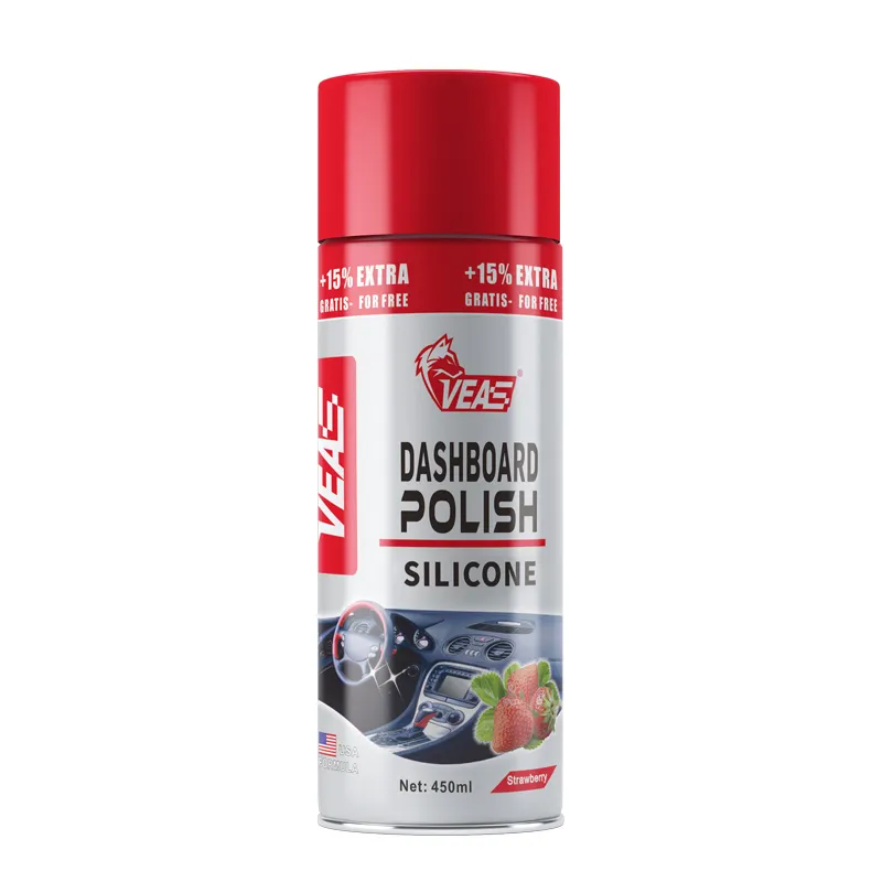 Hot Sale Car Dashboard Polish 450ML Silicone Polish Spray Shinning Wax