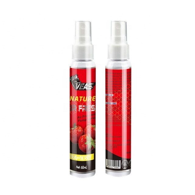 pure strawberry all-natural non-aerosol odor eliminator and air freshener spray