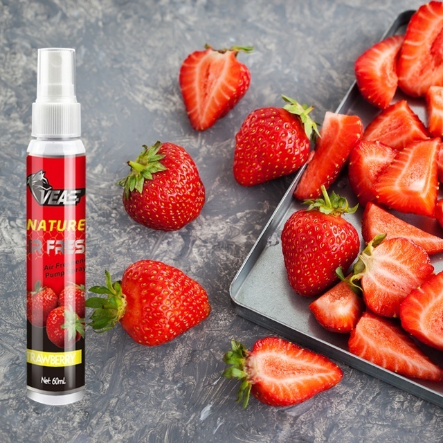 free sample air freshener heavy duty crisp clean strawberry odor spray