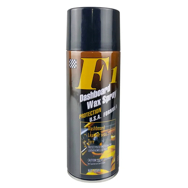 Hot Sale Car Dashboard Polish 450ML Silicone Polish Spray Shinning Wax