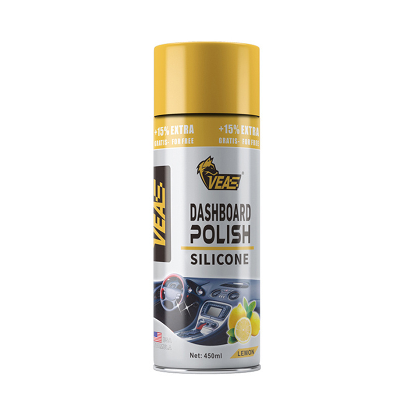 Low cost Shine Protect silicone spray car dashboard polish wax