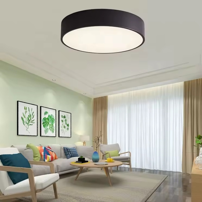 Flush Mount Decorative Bedroom Round Led Ceiling Lamps Aluminum High Quality Cheap House Ultra Slim Ceiling Light