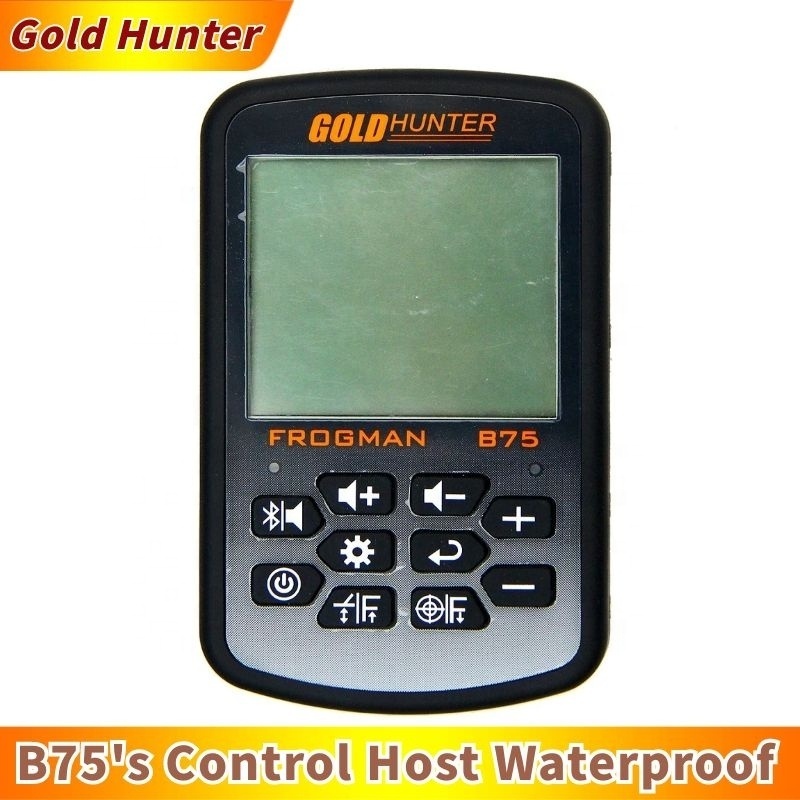 Gold Hunter B75 Metal Detector Pinpointer Waterproof Long Range Underground Gold Detector Machine