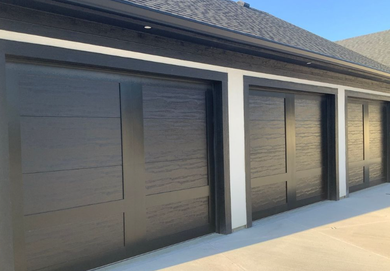 8x7 16x7 Modern sectional overhead Cheap Garage Door for Homes Wholesale