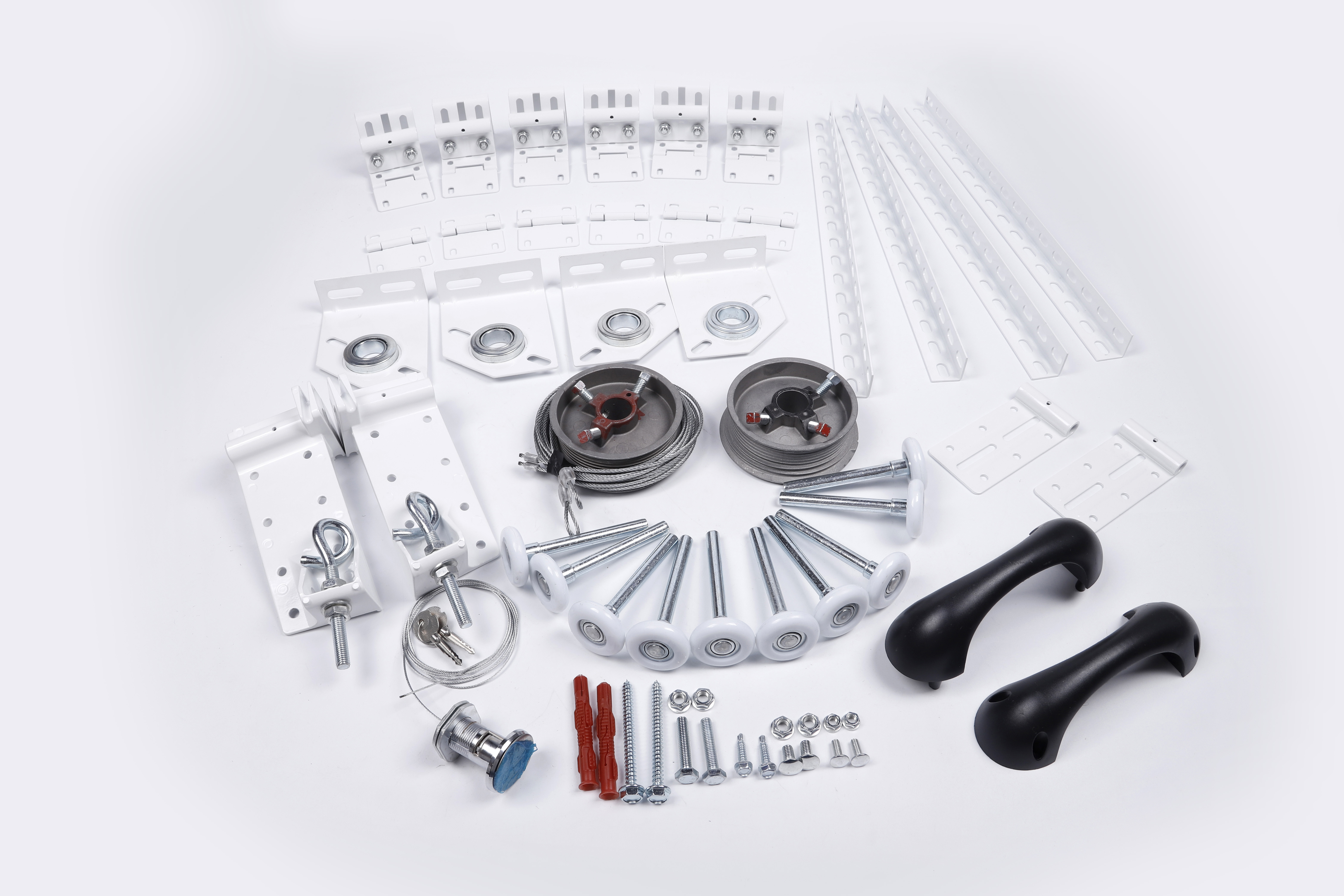 power coated hardware kit for Sectional Garage Door