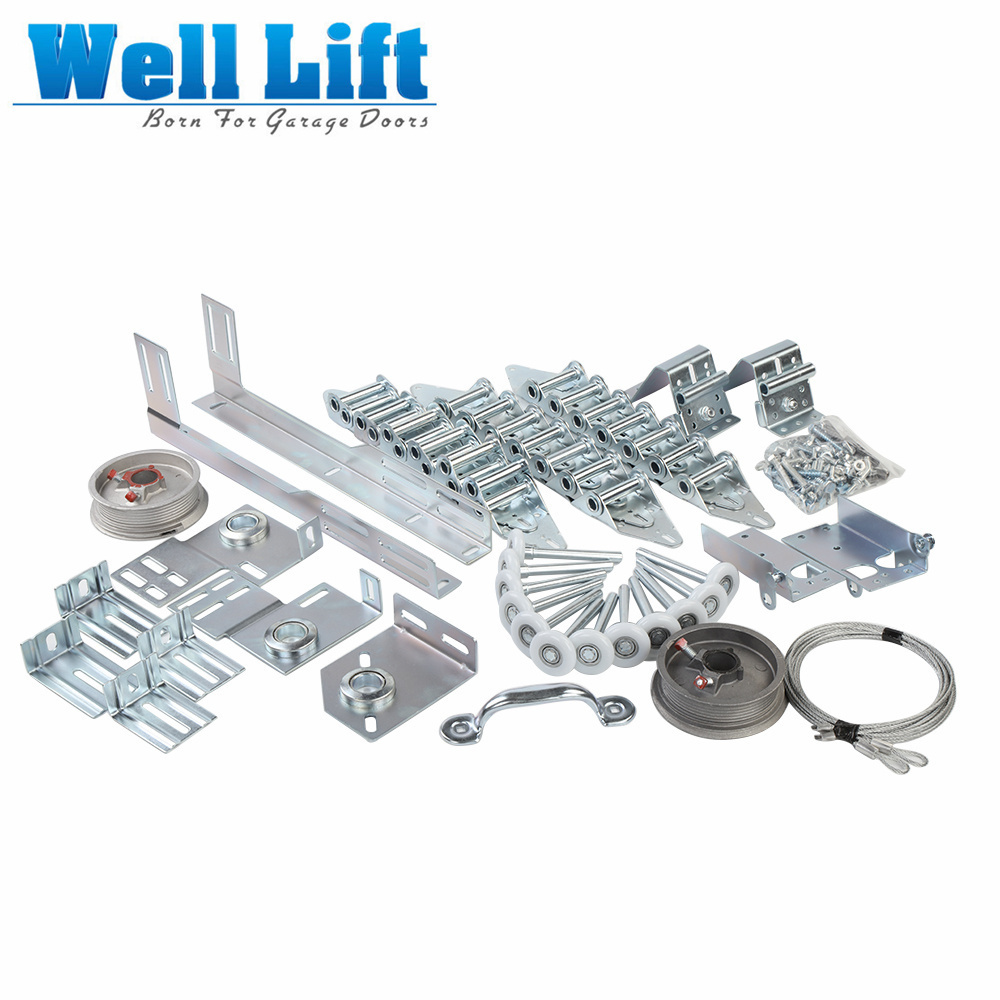 USA Standard Sectional Garage Door Part Full Hardware Kit and Accessories for Vertical Garage Door