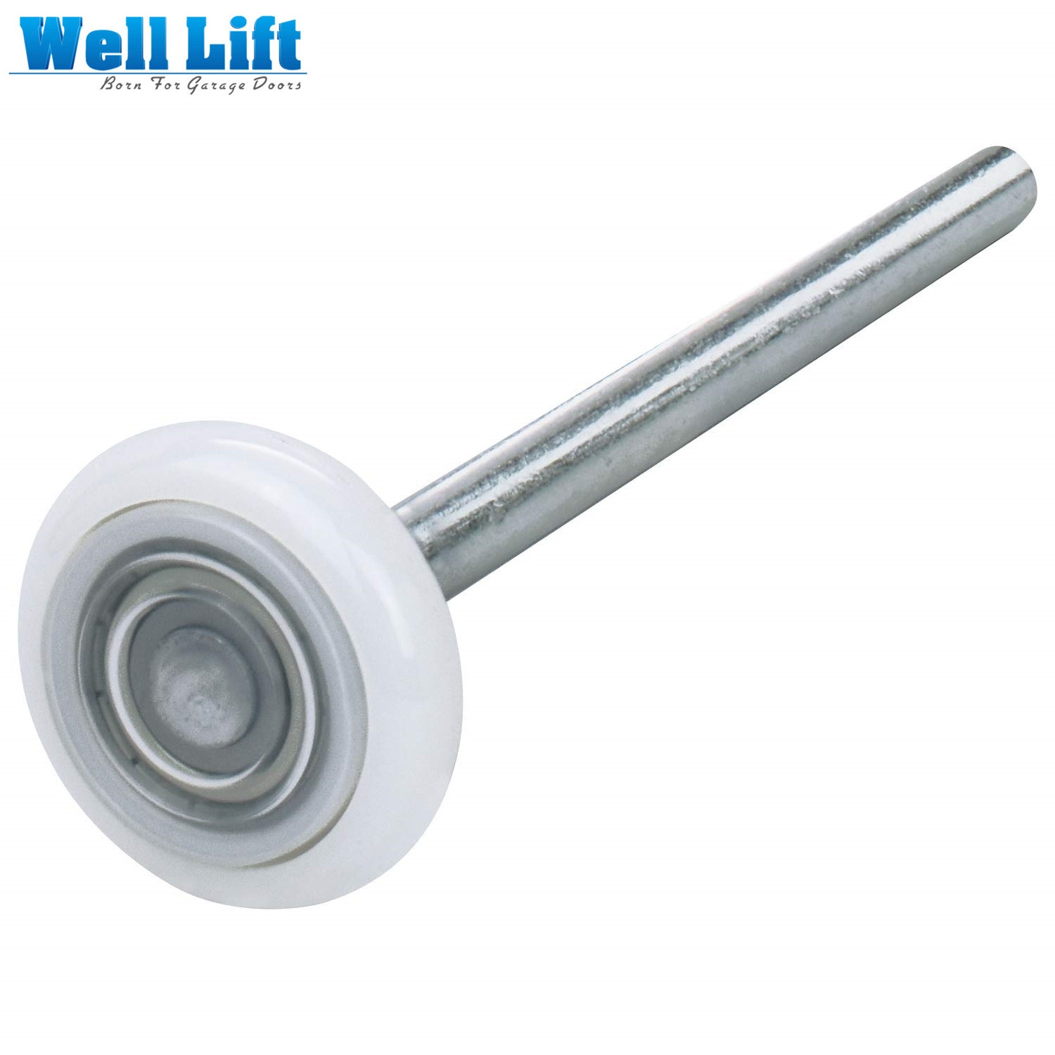 China Supplier Accessories Nylon Lowes Sectional Electronic Grease Roll Up Garage Door Rollers Extension Spring Pulley Guide Whe