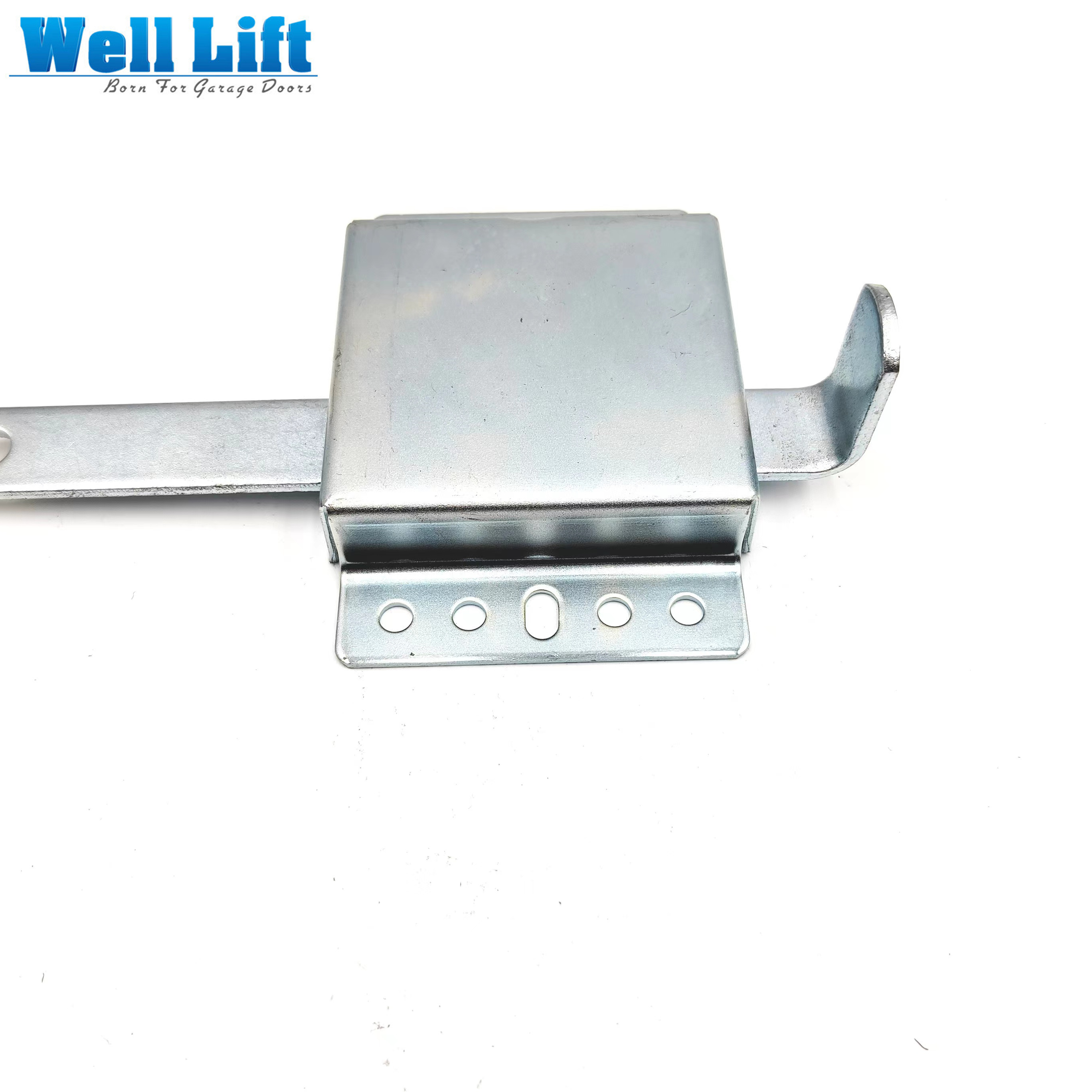 Heavy Duty Galvanized Steel Locking Slide Latch Garage Door Slide Lock for Most Garage Doors Parts