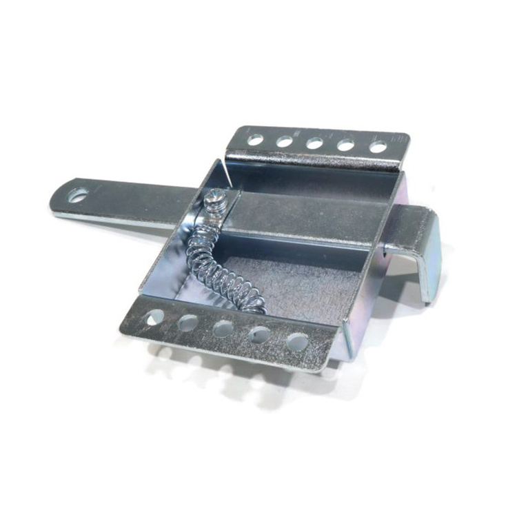 Heavy Duty Galvanized Steel Locking Slide Latch Garage Door Slide Lock for Most Garage Doors Parts