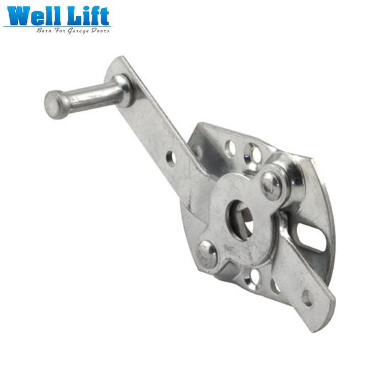 garage door manufacturers heavy-duty galvanized steel center mount garage door construction swivel latch