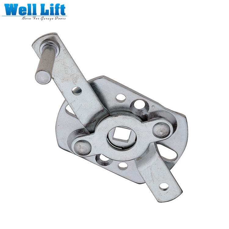 garage door manufacturers heavy-duty galvanized steel center mount garage door construction swivel latch