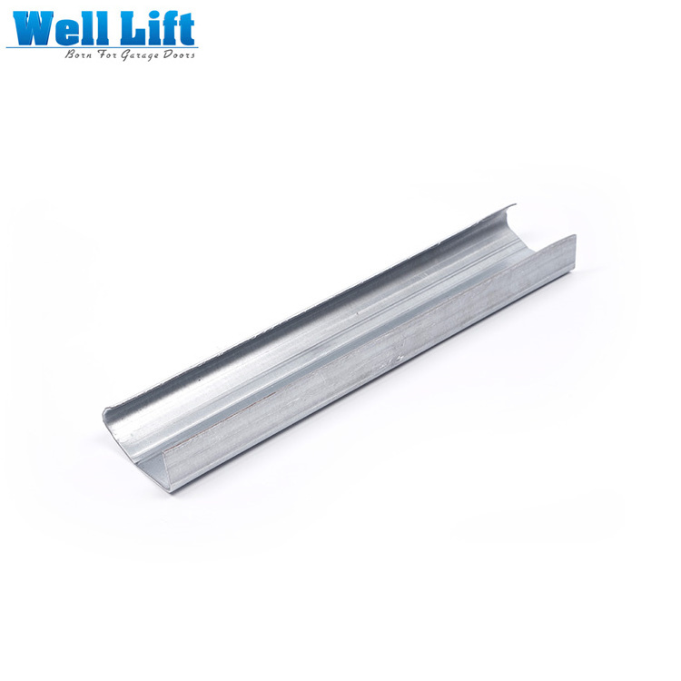 15 Years Factory Sectional Overhead Tilt door accessories 1.5mm 1.8mm 2.0mm Thickness garage door Curved/Vertical track