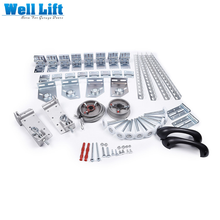 USA Standard Sectional Garage Door Part Full Hardware Kit and Accessories for Vertical Garage Door