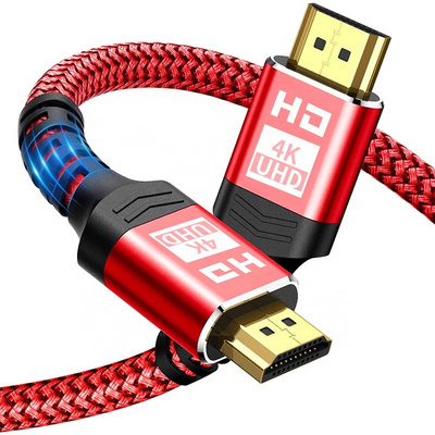 Amazon Hot HDMI High Speed 3D 8K 4K 60Hz Hdtv Video Cable Male to Male 1M 2M 3M 5M 10M 15M Ultra Hd 2.1 2.0 HDMI Cable