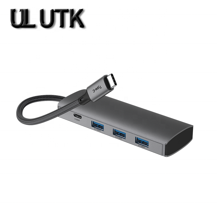 8 in 1 USB A 3.0 USBC Docking Station 100W Charging Power Porno Pot Por Pont HUB C HDMI Macbook