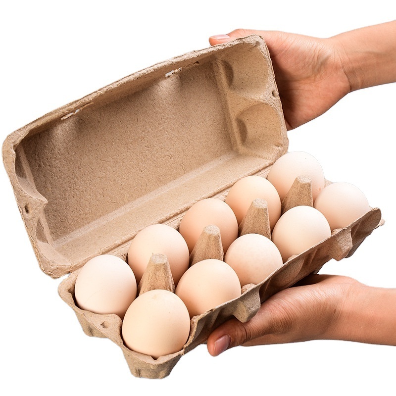 Custom Making Mold Recycle Biodegradable Egg Tray High Quality Paper Pulp Egg Tray For 12 Eggs