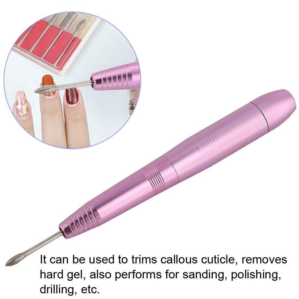 Best Selling  Portable 10W Nail Polish electric grinding foot pedicure nail drill personal manicure kit with USB Nail Drill