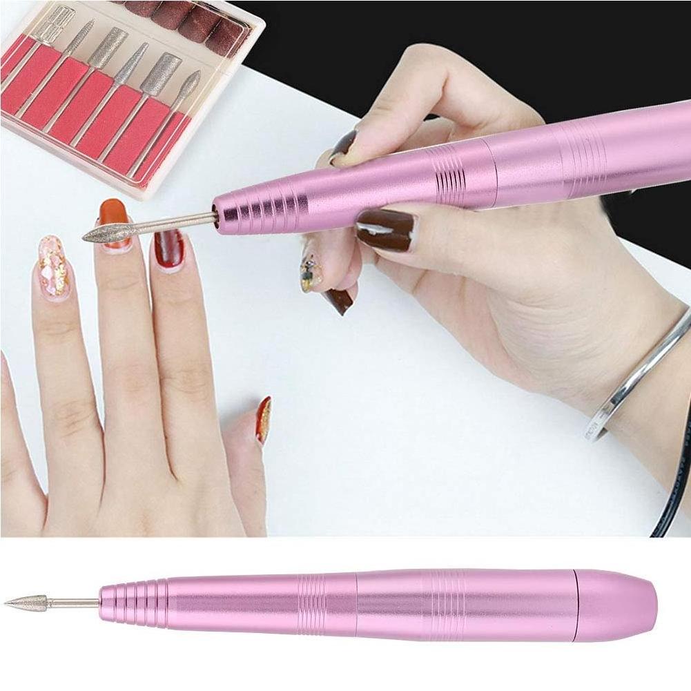 Best Selling  Portable 10W Nail Polish electric grinding foot pedicure nail drill personal manicure kit with USB Nail Drill