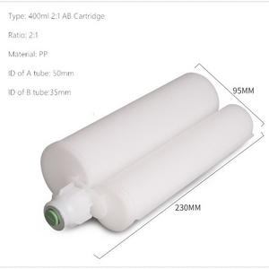 400ml 2:1  Dual epoxy adhesive cartridge for chemical anchoring