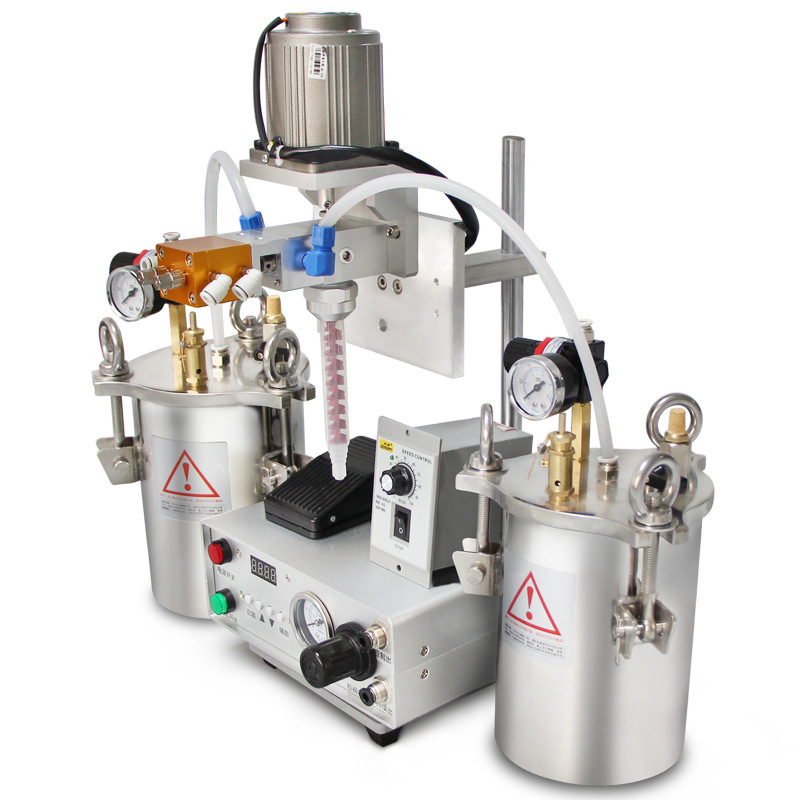 SMS-3200D Dual-component automatic dynamic mixing dispenser ABglue adhesive high-precision dispensing valve filling machine