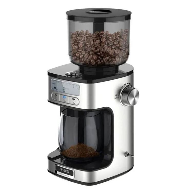 Automatic 265649 150W 275g conical burr coffee bean grinder stainless steel best auto coffee grinder for sale