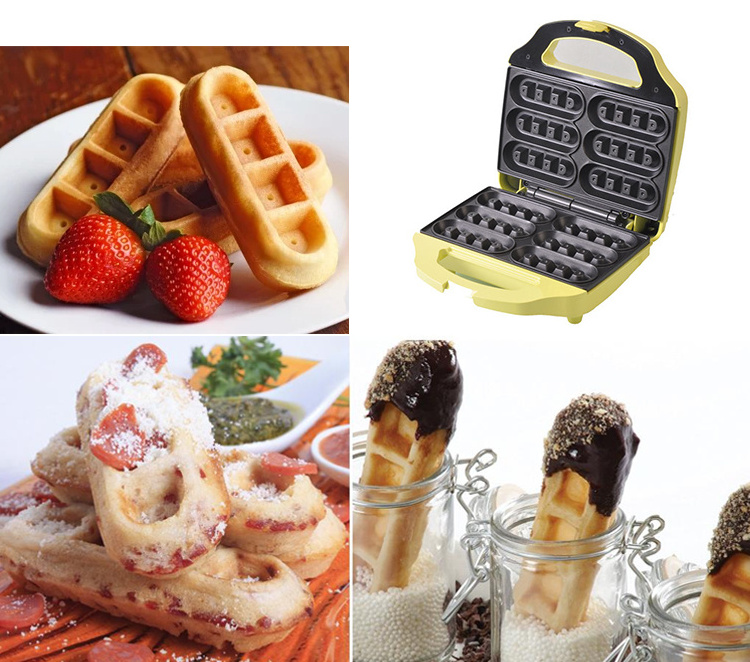 Electric Multi-function Pancake Pie maker Hot Dog Maker Electric Muffin Waffle Stick Maker