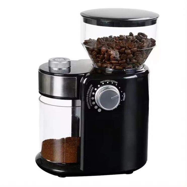 265230 Automatic Household commercial professional electric espresso coffee bean grinder 200w flat burr