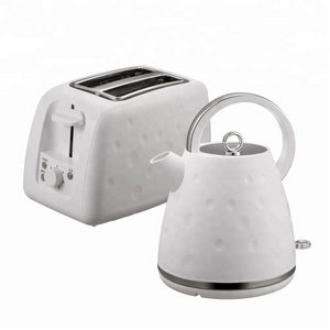 Plastic Electric Toaster Water Kettle 2 in 1 Breakfast Set Kettle and Toaster Set