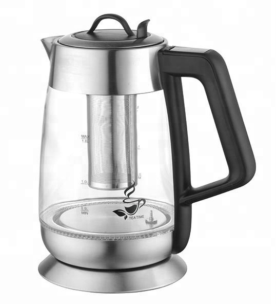 Fashion High Quality Electric Glass Kettle 1.8L With Temperature Setting